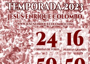 Temporada 2023 de Jesús Enrique Colombo